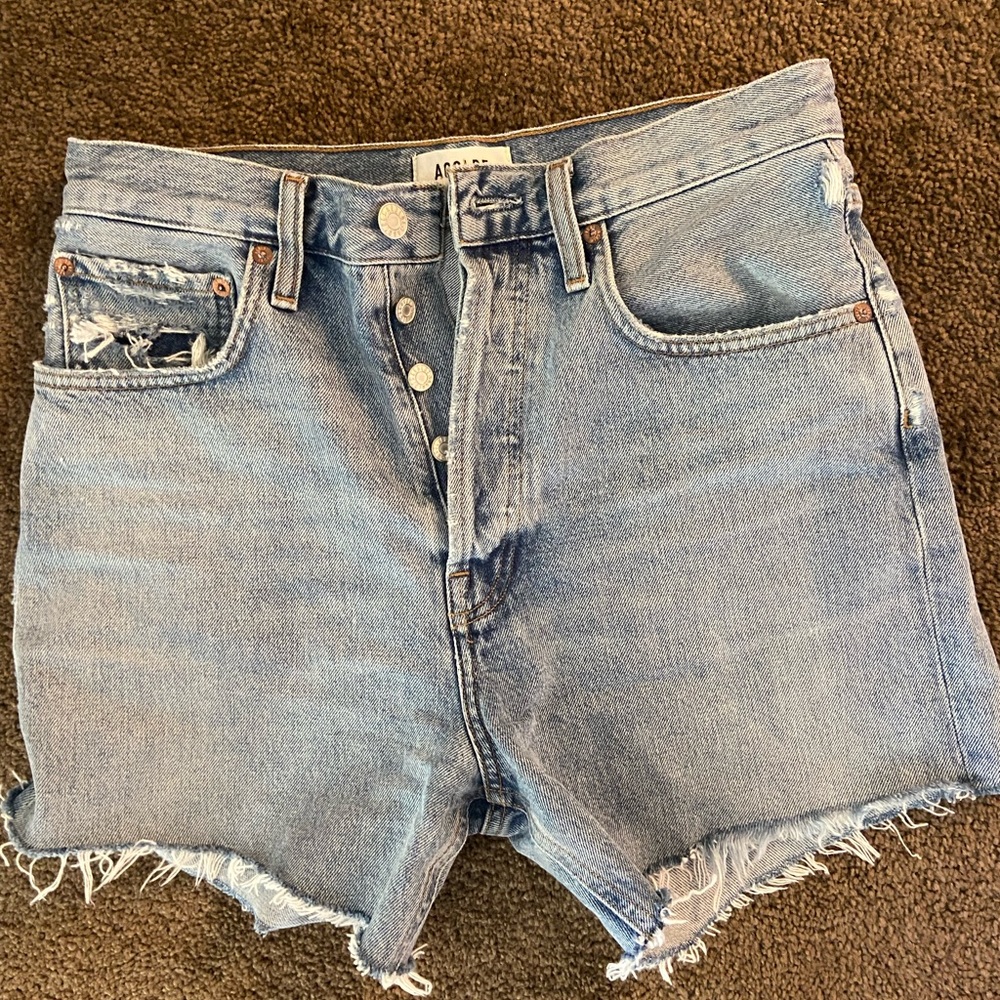 New Agolde Riley short color - snapshot